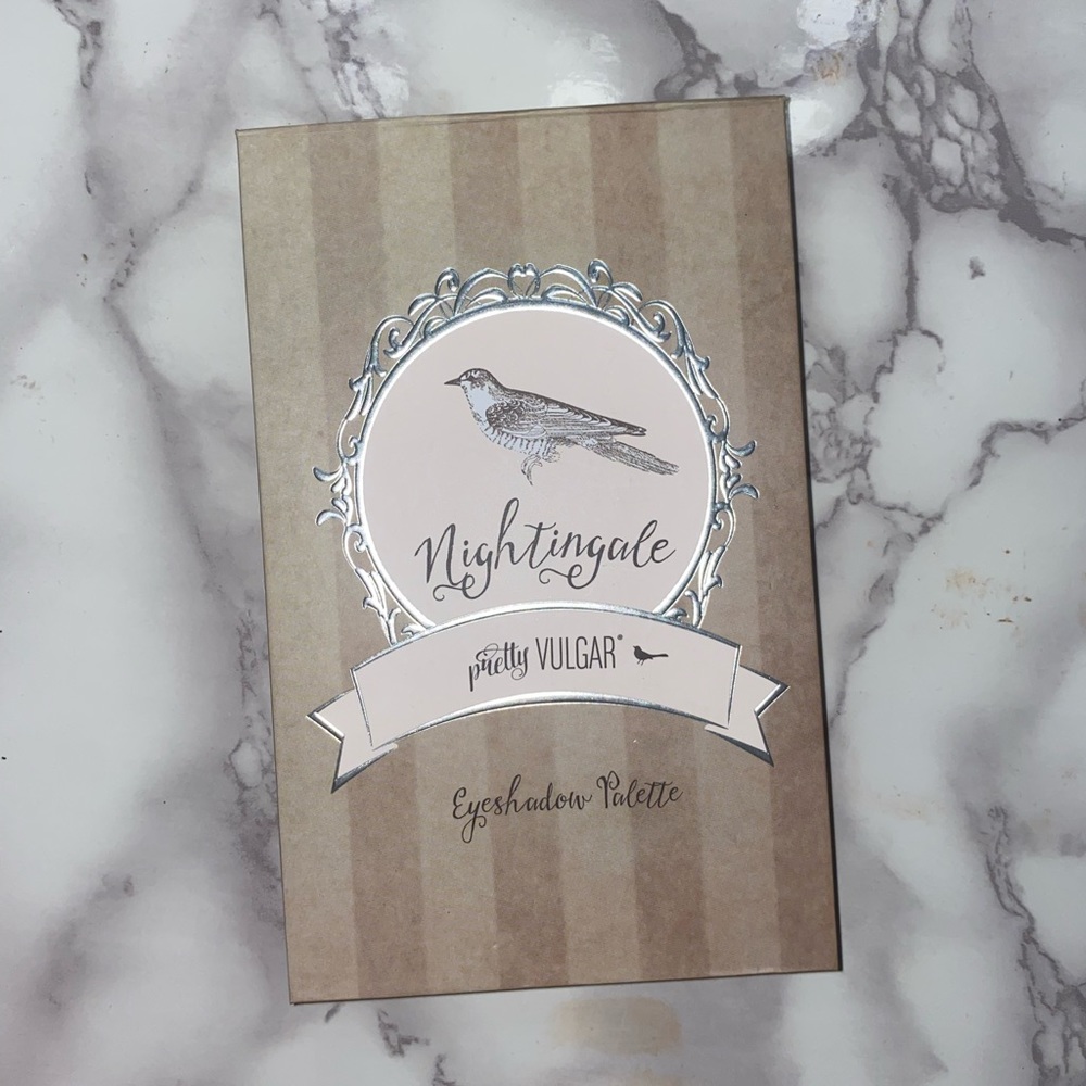 Pretty vulgar nightingale eyeshadow palette.